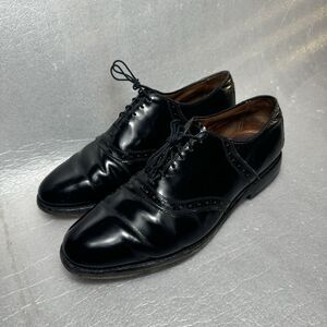 NICE Allen Edmonds Polo Men's 9.5 D Black Leather Oxford Dress Shoes
